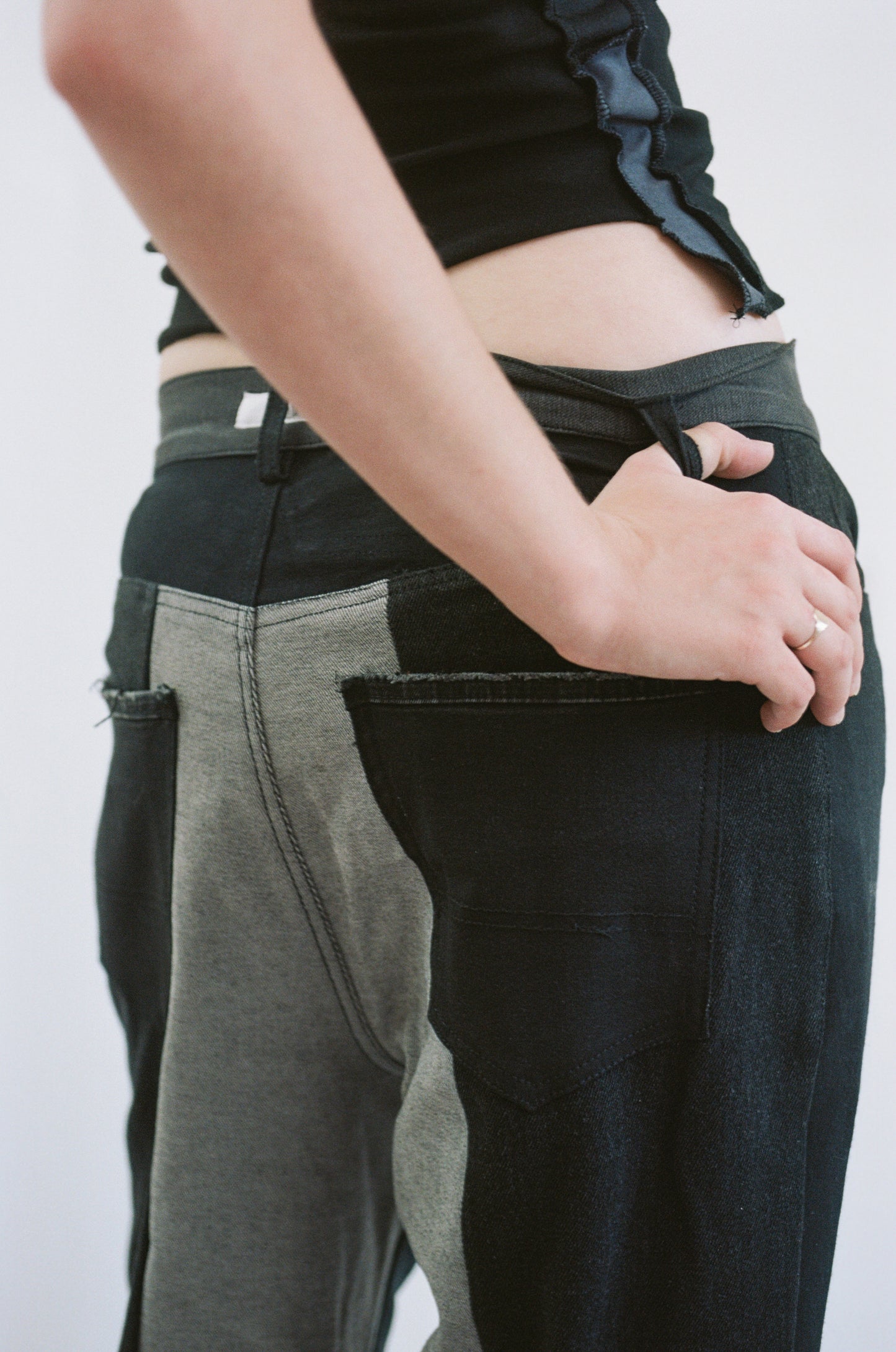P3 Reconstructed Denim / Black
