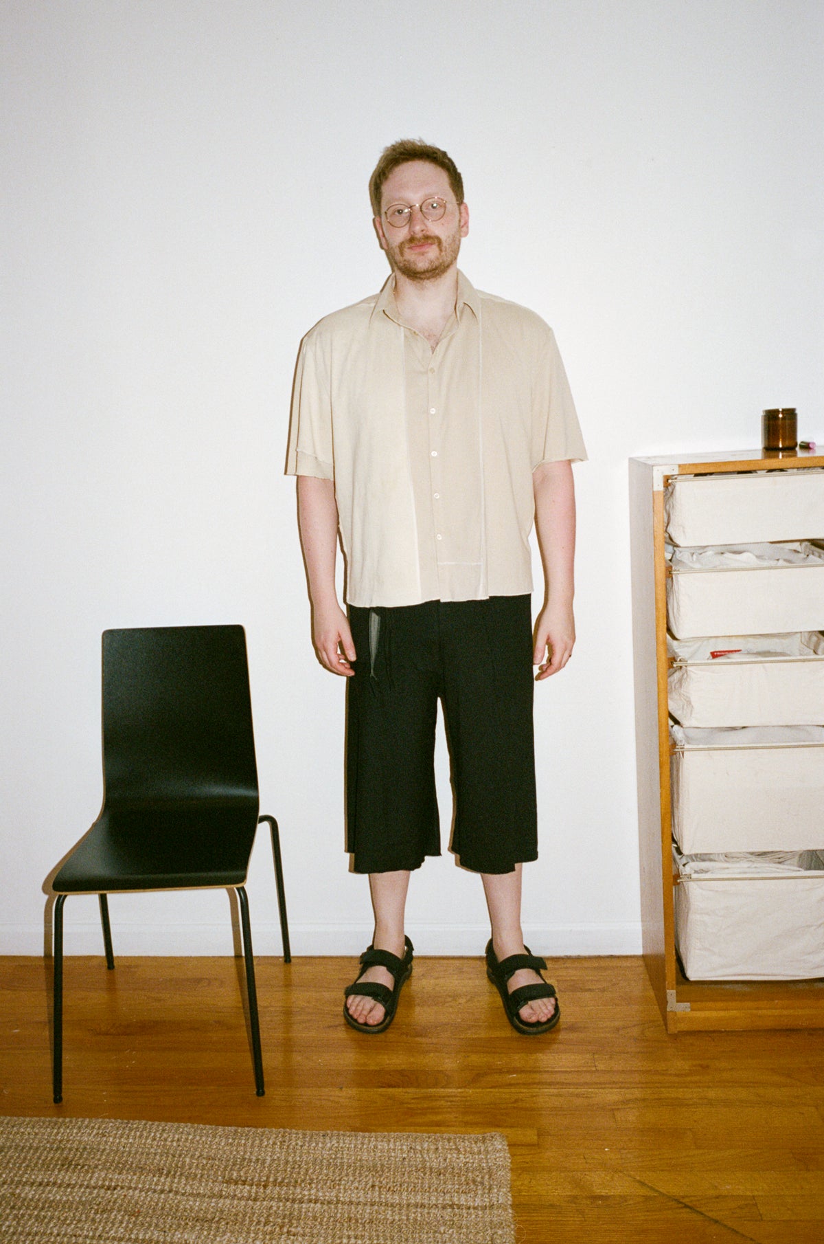 midi flare pant/