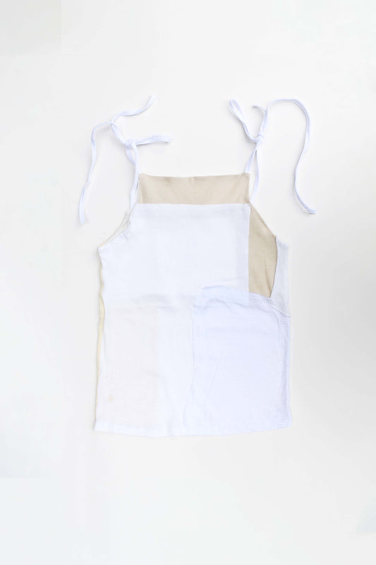 tie Spaghetti tank/