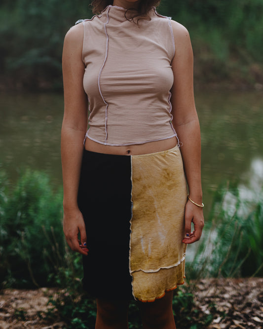 multicolor mini/ black + green