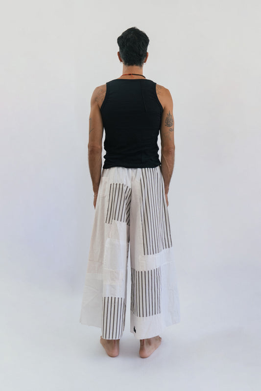 button-down culotte/ s