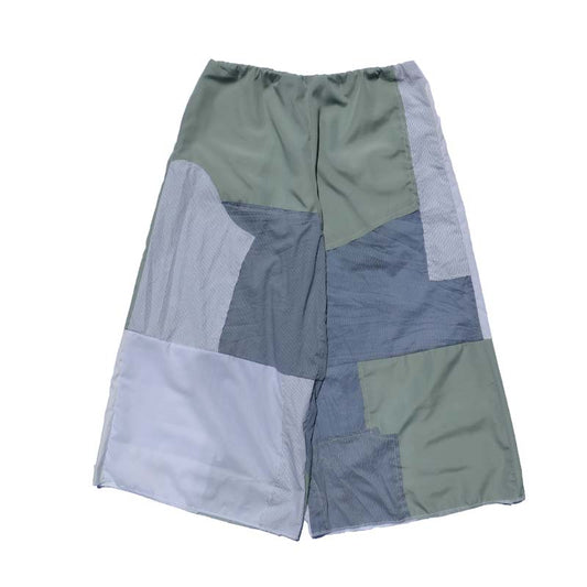 button-down culotte/ l