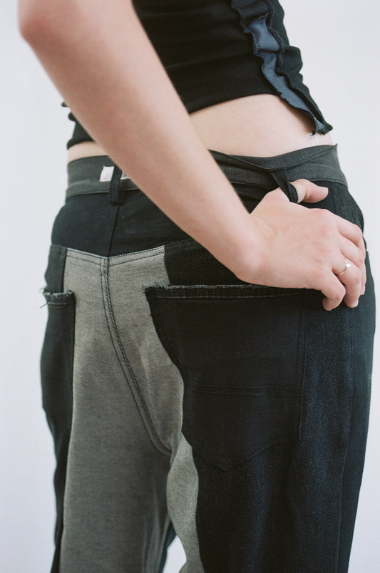P3 Reconstructed Denim / Black