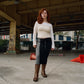 low font skirt/