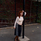 low font skirt/