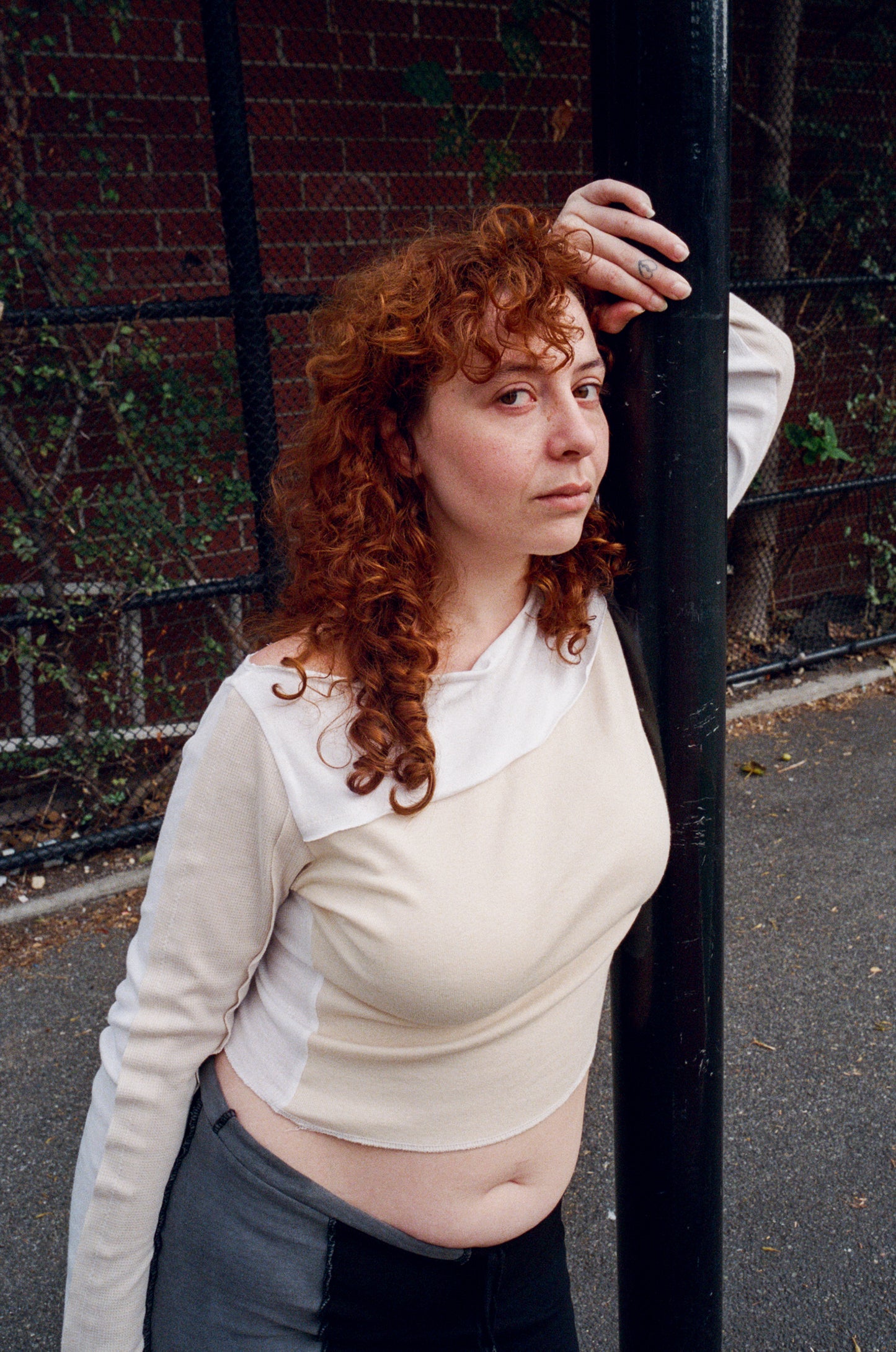 boatneck longsleeve/ white