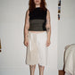 midi flare pant/