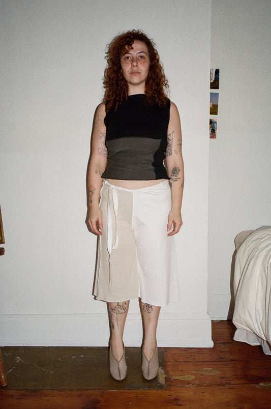 midi flare pant/