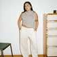 alex pant/ white