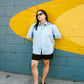 low front breezy shorts/