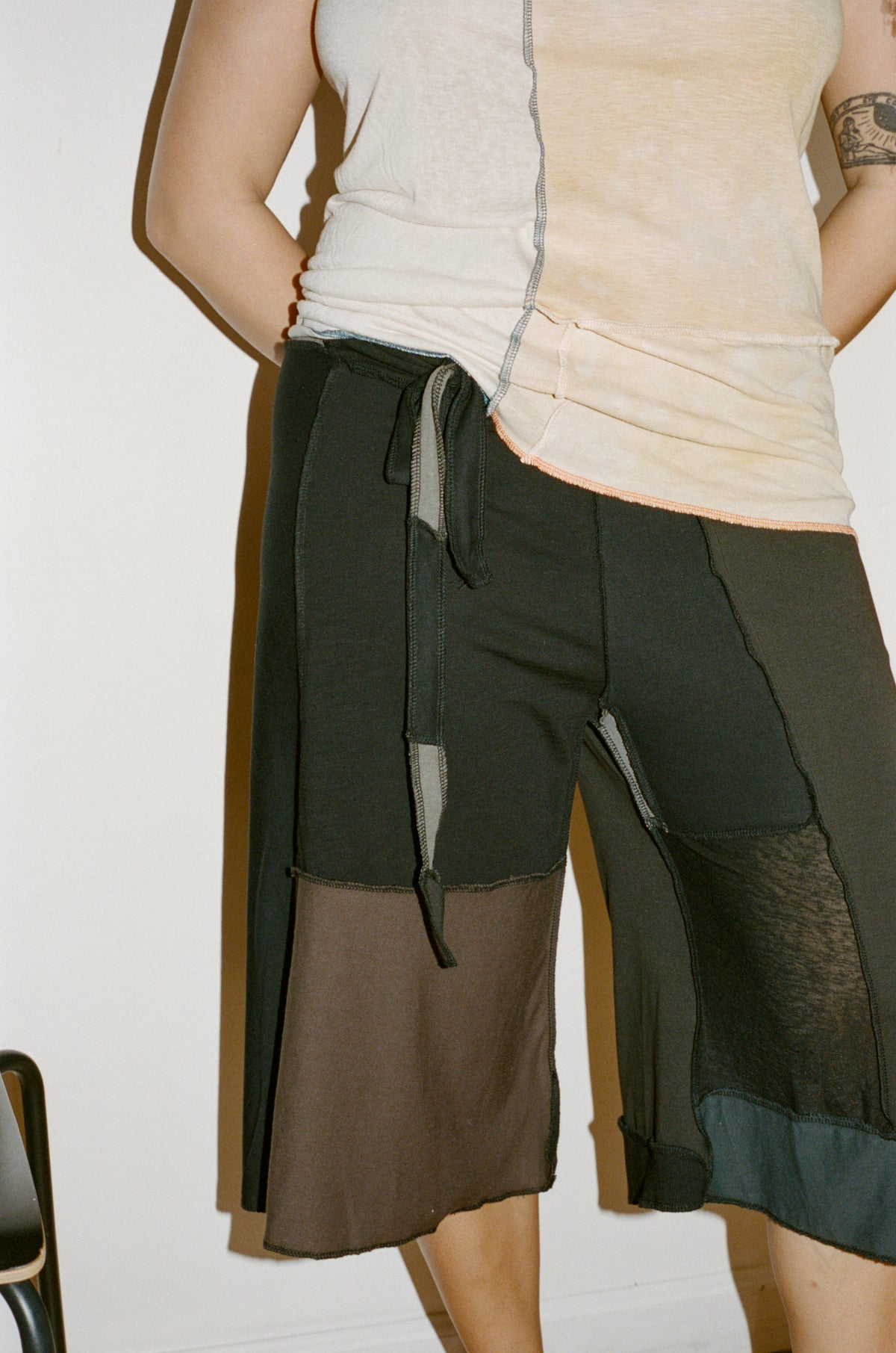 midi flare pant/