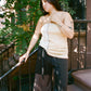 midi flare pant/