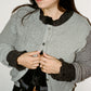 cardigan/ gray