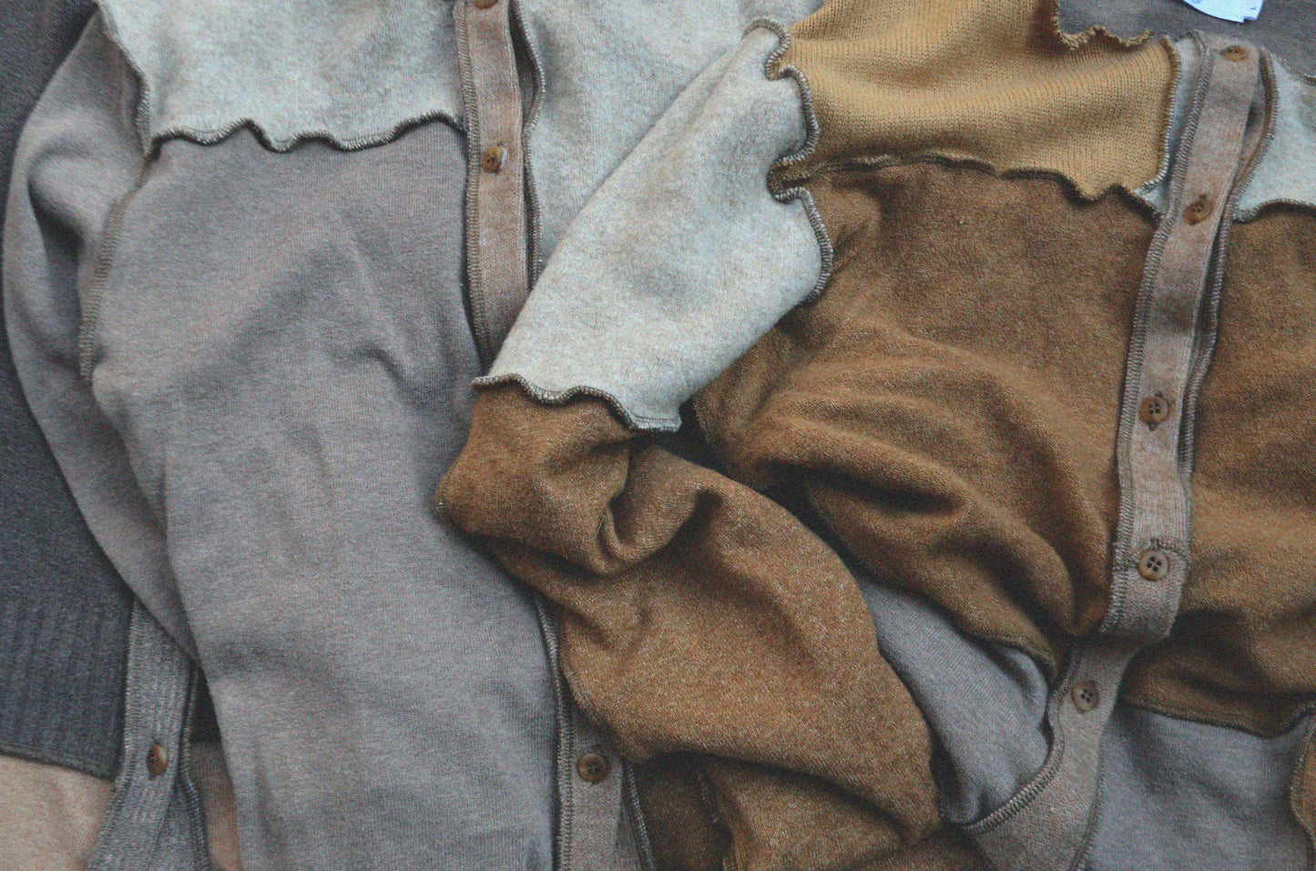 cardigan/ brown