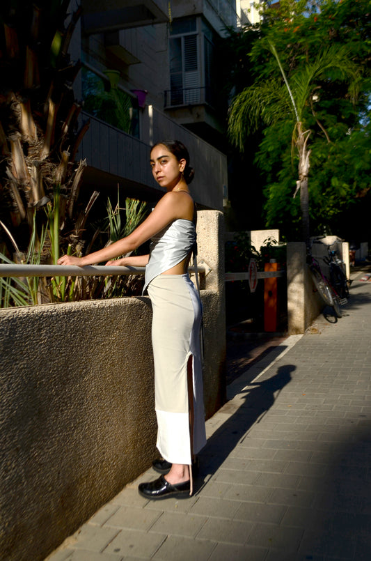 P6 Adjustable Skirt / White