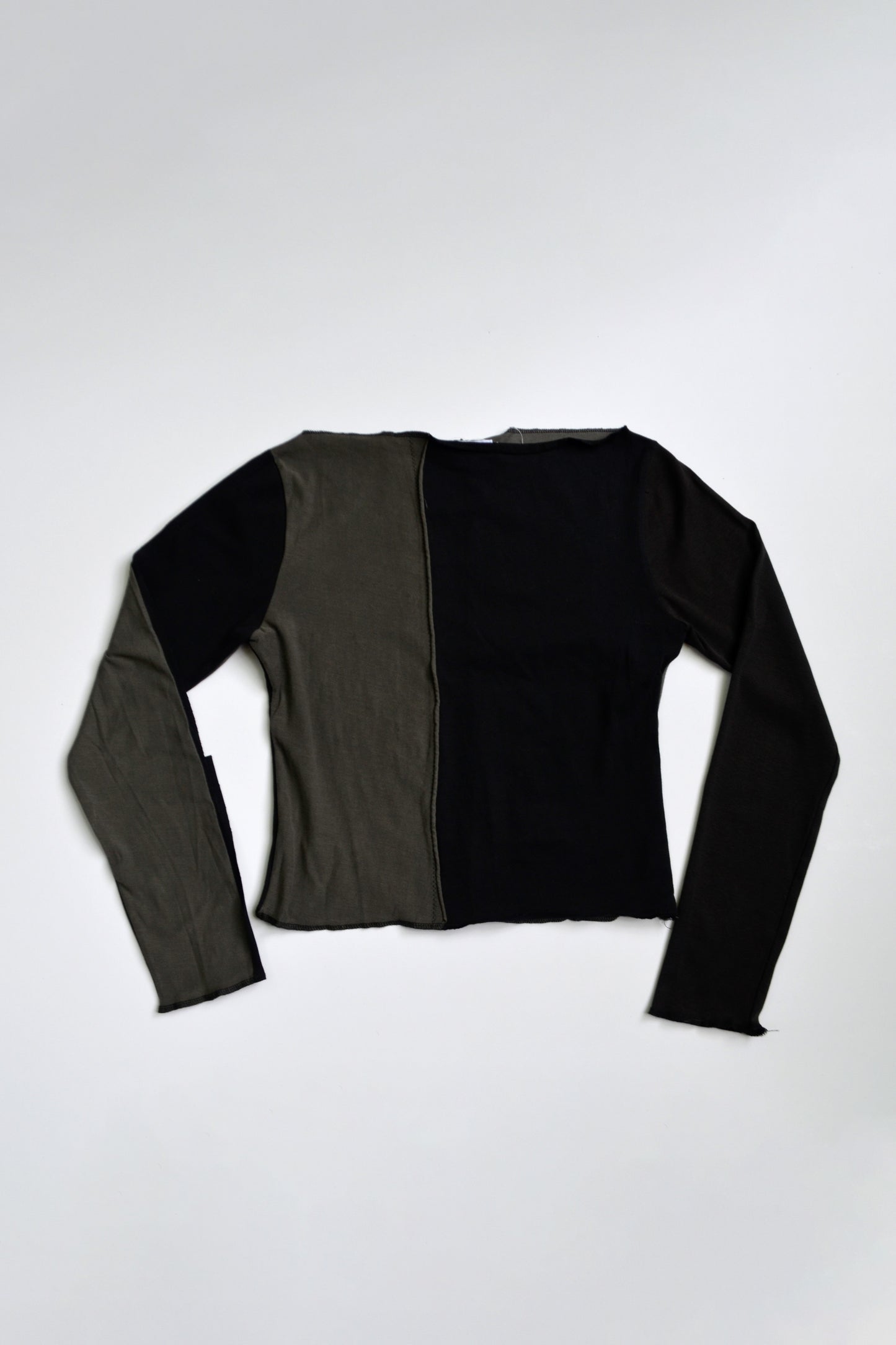 boatneck longsleeve/ black