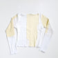 boatneck longsleeve/ white