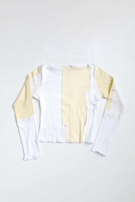boatneck longsleeve/ white