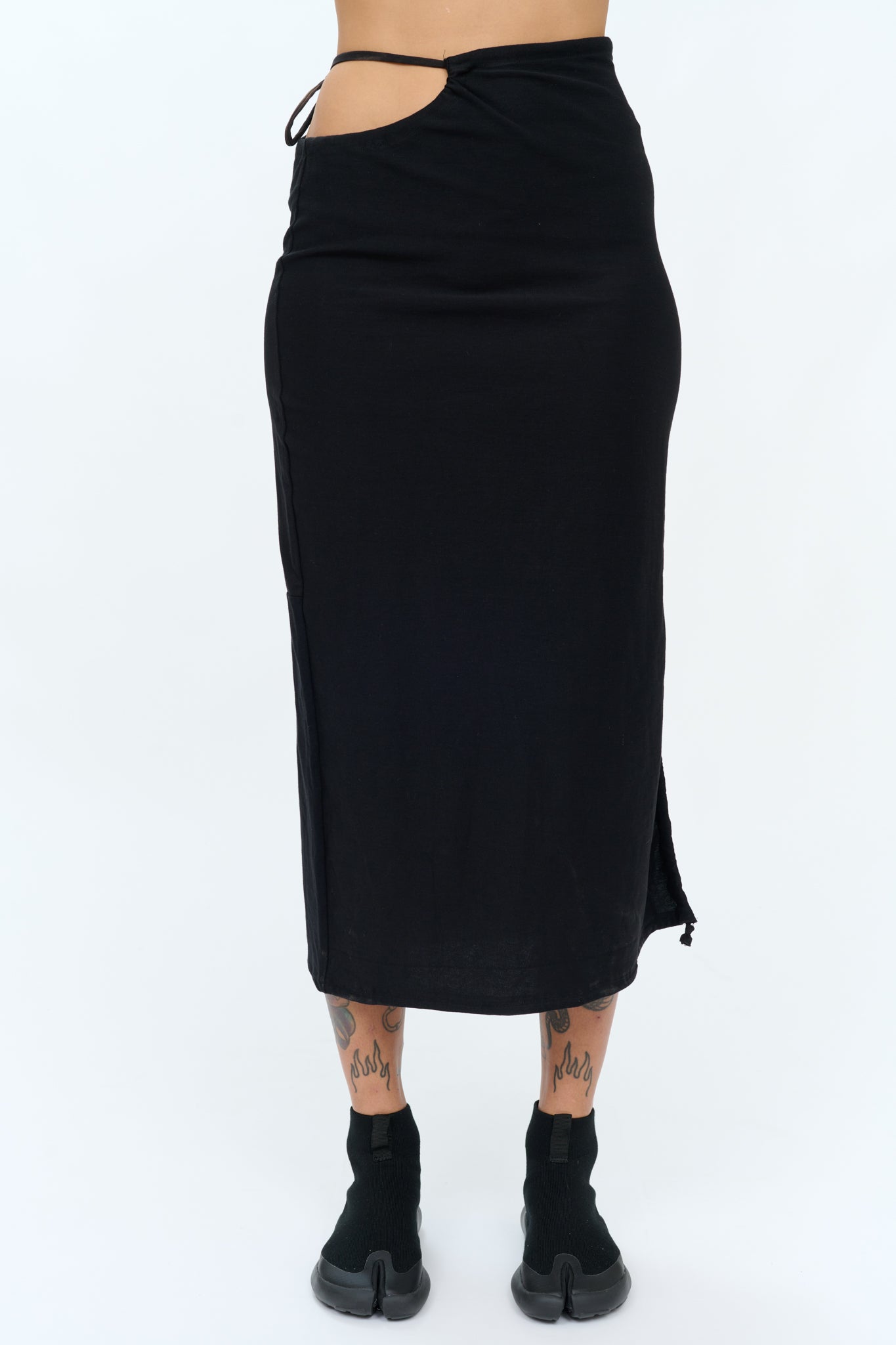 P6 adjustable skirt Black