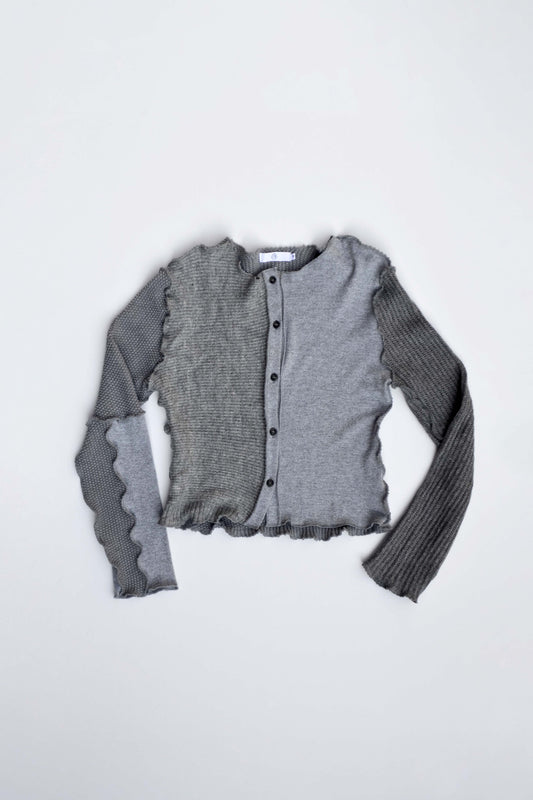cardigan/ gray
