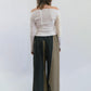 P18 Boatneck Top / White